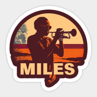 MILES Sticker